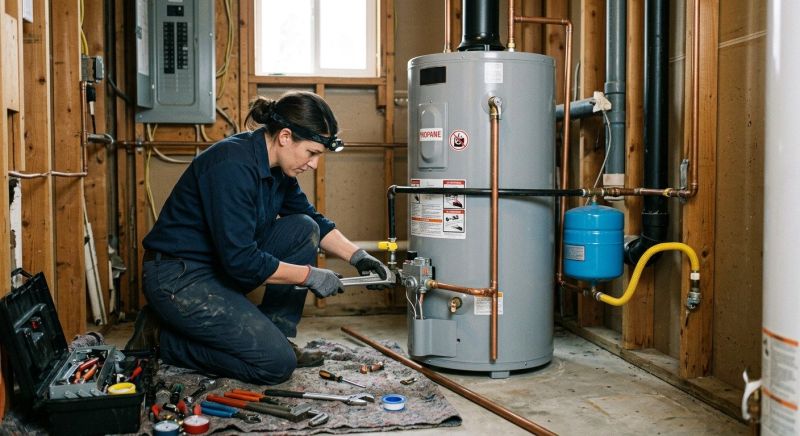 Propane Water Heater Repair in Sacramento, CA