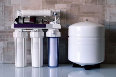 Removes contaminants and improves water quality for drinking